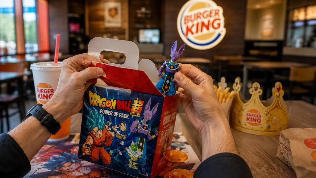 The collectible figures give longtime Dragon Ball fans a nostalgic reason to revisit the fast-food toy experience