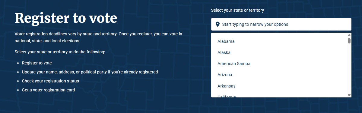 Register to Vote